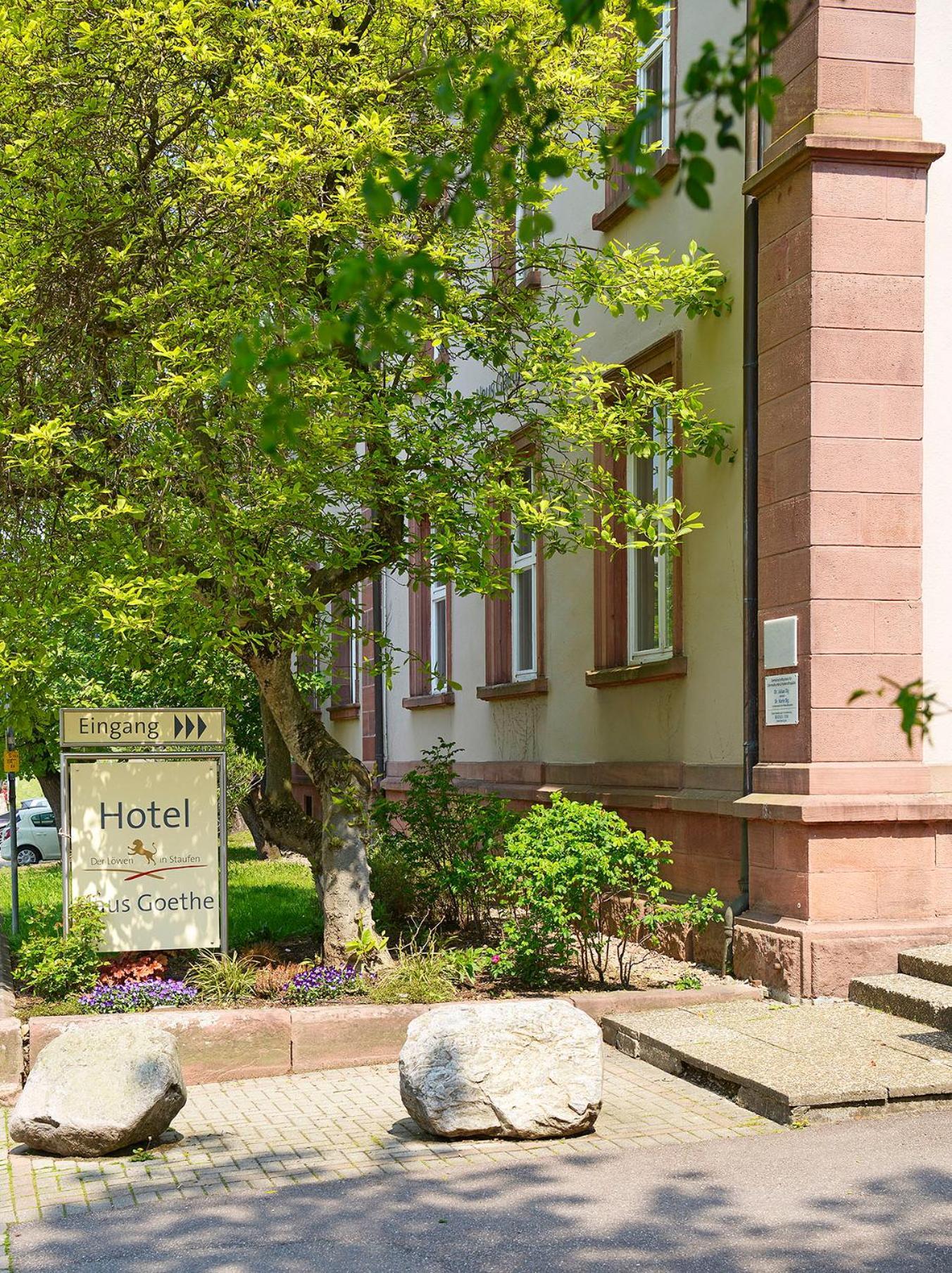 Gaestehaus Goethe Staufen im Breisgau Eksteriør billede